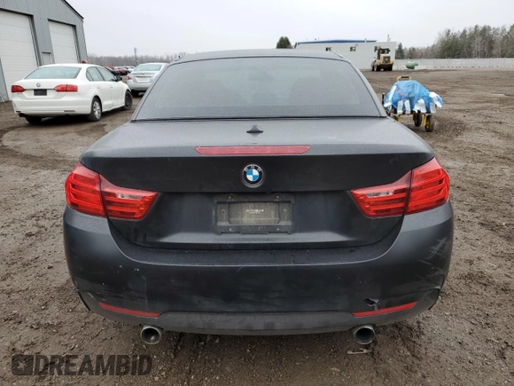 2014 BMW 4 Series 435i with VIN WBA3T3C56EJ877362, listed as a Copart auction lot 79524524 with 133,792 mi miles and Clean title. Bid and sale history available at DreamBid. Image 6.