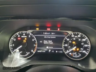 2022 Nissan Pathfinder SV with VIN 5N1DR3BD5NC256239, listed as a Copart auction lot 82177604 with 38,987 mi miles and Salvage Title. Bid and sale history available at carsss.com. Image 9.