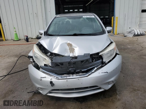 2015 Nissan Note SV with VIN 3N1CE2CP9FL438064, listed as a Copart auction lot 51917065 with 96,591 mi miles and Salvage Title. Bid and sale history available at DreamBid. Image 5.