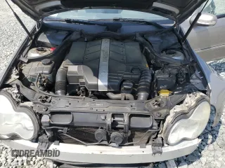 2004 Mercedes-Benz C 240 with VIN WDBRF61J44A551739, listed as a Copart auction lot 55145435 with 82,864 mi miles and Salvage title. Bid and sale history available at DreamBid. Image 11.