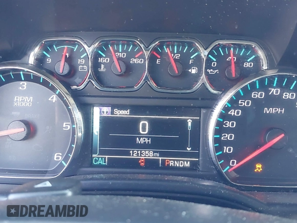 2015 Chevrolet Silverado 1500 LT with VIN 1GCVKREC5FZ236235, listed as a IAAI auction lot 41936044 with 121,358 mi miles and . Bid and sale history available at DreamBid. Image 7.