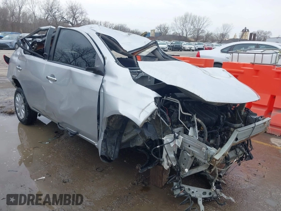 2012 Nissan Versa S with VIN 3N1CN7AP0CL856623, listed as a IAAI auction lot 41861881 with Not Provided miles. Bid and sale history available at carsss.com. Image 1.