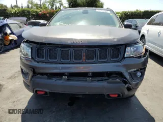 2017 Jeep Compass Trailhawk with VIN 3C4NJDDB8HT674627, listed as a Copart auction lot 59790325 with 66,349 mi miles and Salvage title. Bid and sale history available at DreamBid. Image 5.
