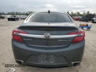 2015 Buick Regal GS with VIN 2G4GT5GX4F9291988, listed as a Copart auction lot 78278384 with 168,480 mi miles and Salvage Title. Bid and sale history available at DreamBid. Image 6.