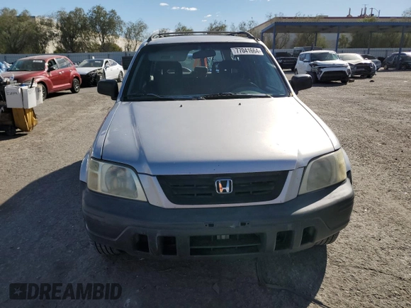 2000 Honda CR-V LX with VIN JHLRD1849YC047923, listed as a Copart auction lot 77041664 with 235,211 mi miles and Salvage Title. Bid and sale history available at carsss.com. Image 5.