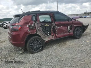 2022 Jeep Compass High Altitude with VIN 3C4NJDCB0NT178556, listed as a Copart auction lot 53898725 with Not Provided miles and Salvage Title. Bid and sale history available at DreamBid. Image 3.