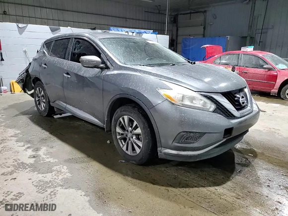 2016 Nissan Murano S with VIN 5N1AZ2MG9GN154678, listed as a Copart auction lot 43120595 with 138,030 mi miles and Salvage Title. Bid and sale history available at carsss.com. Image 12.