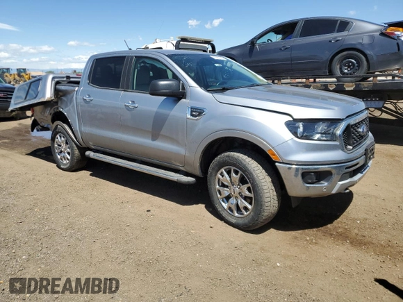 2020 Ford Ranger XL with VIN 1FTER4FH3LLA76864, listed as a Copart auction lot 57362145 with 25,309 mi miles and Salvage title. Bid and sale history available at DreamBid. Image 4.