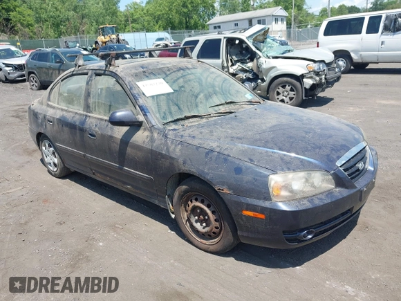 2006 Hyundai Elantra GLS with VIN KMHDN46D06U331744, listed as a IAAI auction lot 42587270 with 250,750 mi miles and . Bid and sale history available at DreamBid. Image 1.