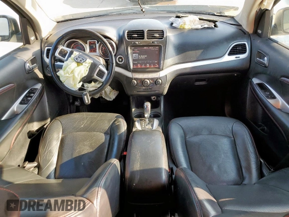 2019 Dodge Journey GT with VIN 3C4PDDEG9KT687582, listed as a Copart auction lot 56570435 with 143,367 mi miles and Salvage title. Bid and sale history available at DreamBid. Image 8.