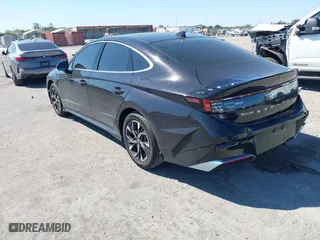2024 Hyundai Sonata SEL with VIN KMHL64JA3RA394882, listed as a IAAI auction lot 41776070 with 9,547 mi miles. Bid and sale history available at carsss.com. Image 3.