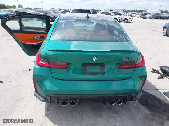 2021 BMW M3 Competition with VIN WBS33AY03MFK98201, listed as a IAAI auction lot 41904861 with 15,622 mi miles. Bid and sale history available at carsss.com. Image 16.