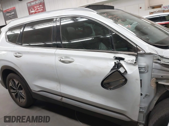 2019 Hyundai Santa Fe Ultimate with VIN 5NMS53AA9KH013271, listed as a IAAI auction lot 41751538 with 89,559 mi miles. Bid and sale history available at carsss.com. Image 13.