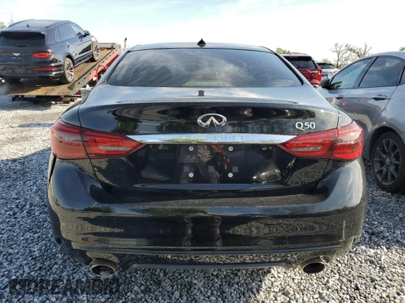 2018 Infiniti Q50 Luxe с VIN JN1EV7AP4JM350109, выставлен на аукционе Copart как лот 61530995 с пробегом 111 354 миль миль и Чистый • Clean title. История ставок и продаж доступна на DreamBid. Изображение 6.