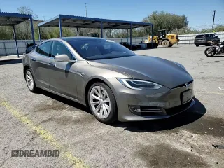 2016 Tesla Model S 70 with VIN 5YJSA1E1XGF147239, listed as a Copart auction lot 56529075 with 82,562 mi miles and Salvage title. Bid and sale history available at DreamBid. Image 13.