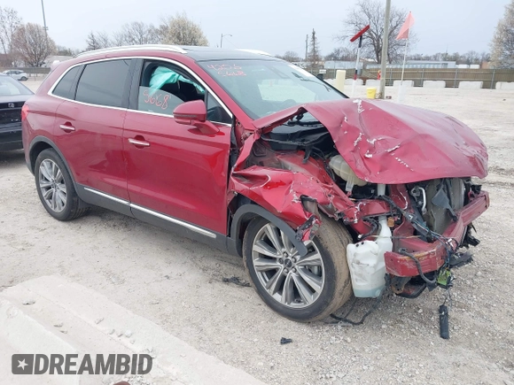 2016 Lincoln MKX Reserve with VIN 2LMPJ8LP8GBL32389, listed as a IAAI auction lot 42065668 with 135,907 mi miles and . Bid and sale history available at DreamBid. Image 1.