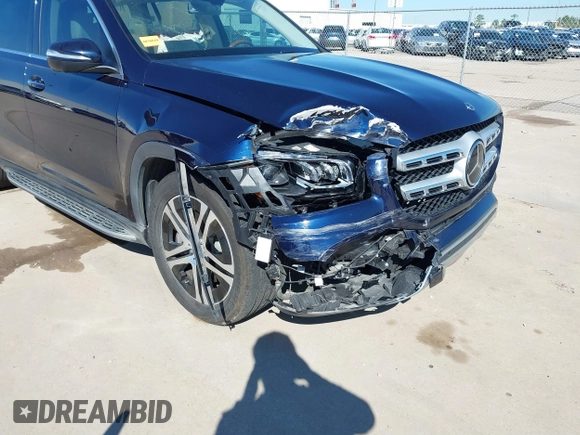 2021 Mercedes-Benz GLS with VIN 4JGFF5KE8MA451123, listed as a IAAI auction lot 41605751 with 23,092 mi miles. Bid and sale history available at carsss.com. Image 6.