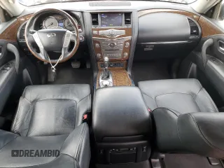2015 Infiniti QX80 with VIN JN8AZ2NE7F9081484, listed as a Copart auction lot 57879025 with 198,737 mi miles and Non repairable. Bid and sale history available at DreamBid. Image 8.