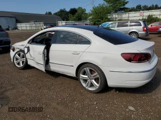2013 Volkswagen CC Sport with VIN WVWBN7AN0DE544827, listed as a Copart auction lot 63202784 with 107,185 mi miles and Clean Title. Bid and sale history available at carsss.com. Image 2.