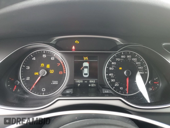 2015 Audi A4 Premium Plus z VIN WAUEFAFL9FN026763, wystawiony jako Copart lot #44332395 z przebiegiem 116 310 mil mil oraz Szkoda całkowita • Salvage title. Historia ofert i sprzedaży dostępna na DreamBid. Obrazek 9.