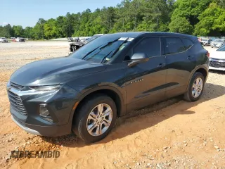 2020 Chevrolet Blazer LT with VIN 3GNKBCR46LS646593, listed as a Copart auction lot 53586385 with Not provided miles and Salvage title. Bid and sale history available at DreamBid. Image 1.