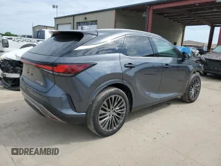 2025 Lexus RX 350h with VIN 2T2BBMCA7SC078939, listed as a Copart auction lot 55399675 with 203 mi miles and Clean Title. Bid and sale history available at DreamBid. Image 3.
