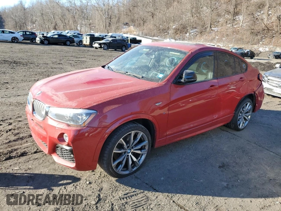 2017 BMW X4 M40i z VIN 5UXXW7C59H0U24963, wystawiony jako Copart lot #42039285 z przebiegiem 47 691 mil mil oraz Szkoda całkowita • Salvage title. Historia ofert i sprzedaży dostępna na DreamBid. Obrazek 1.