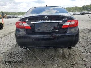 2013 Infiniti M37 with VIN JN1BY1AP0DM512717, listed as a Copart auction lot 69612474 with 125,102 mi miles and Salvage Title. Bid and sale history available at carsss.com. Image 6.