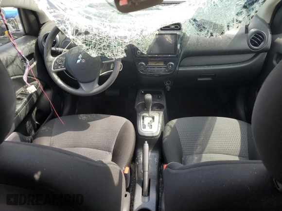 2022 Mitsubishi Mirage ES with VIN ML32FUFJ6NHF09202, listed as a Copart auction lot 60522215 with 29,785 mi miles and Salvage title. Bid and sale history available at DreamBid. Image 8.
