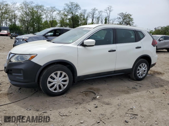 2018 Nissan Rogue SV with VIN 5N1AT2MV7JC719481, listed as a Copart auction lot 54392955 with 191,605 mi miles and Clean Title. Bid and sale history available at carsss.com. Image 1.