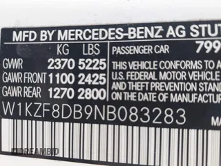 2022 Mercedes-Benz E-Class E 350 with VIN W1KZF8DB9NB083283, listed as a IAAI auction lot 41780786 with 63,081 mi miles. Bid and sale history available at carsss.com. Image 9.