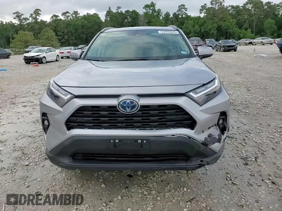 2024 Toyota RAV4 Hybrid XLE Premium with VIN 4T3B6RFV8RU162725, listed as a Copart auction lot 53995045 with 7,293 mi miles and Salvage Title. Bid and sale history available at carsss.com. Image 15.
