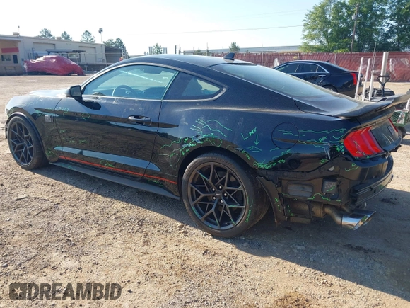 2022 Ford Mustang Mach 1 with VIN 1FA6P8R06N5552691, listed as a IAAI auction lot 42187210 with 32,545 mi miles and . Bid and sale history available at DreamBid. Image 3.