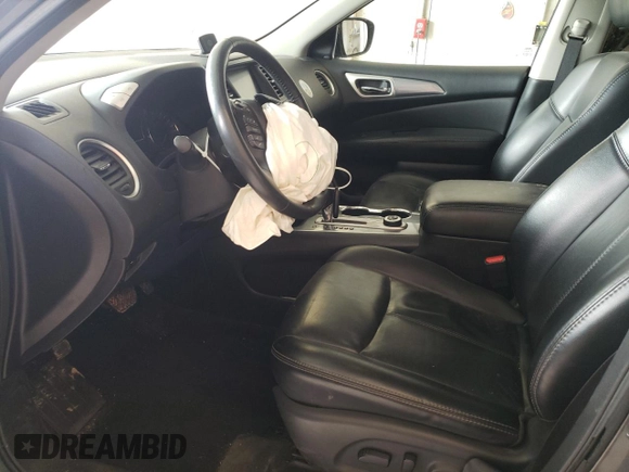 2017 Nissan Pathfinder SL with VIN 5N1DR2MM1HC647223, listed as a Copart auction lot 46455193 with 78,068 mi miles and . Bid and sale history available at DreamBid. Image 7.