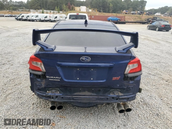 2018 Subaru WRX STI with VIN JF1VA2M69J9817418, listed as a Copart auction lot 68281693 with 78,645 mi miles. Bid and sale history available at carsss.com. Image 6.