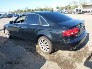 2012 Audi A4 2.0T Premium with VIN WAUAFAFL7CN020017, listed as a IAAI auction lot 41992384 with 152,399 mi miles. Bid and sale history available at carsss.com. Image 3.