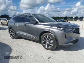 2023 Acura MDX w/Technology Package with VIN 5J8YD9H46PL004227, listed as a Copart auction lot 84506634 with 50,785 mi miles and Salvage Title. Bid and sale history available at carsss.com. Image 4.