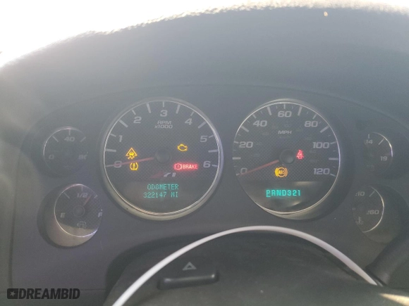 2007 Chevrolet Suburban LT with VIN 3GNFK16347G248390, listed as a Copart auction lot 44338025 with 322,147 mi miles and Salvage Title. Bid and sale history available at carsss.com. Image 9.