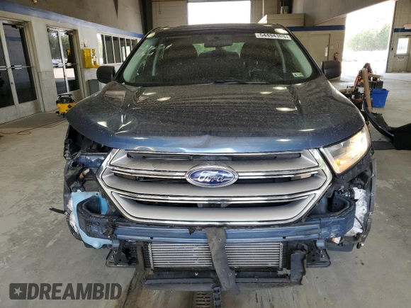 2018 Ford Edge SE with VIN 2FMPK4G97JBB03299, listed as a Copart auction lot 54494305 with 90,208 mi miles and Salvage title. Bid and sale history available at DreamBid. Image 5.