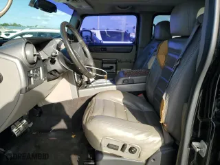2003 Hummer H2 with VIN 5GRGN23U43H117109, listed as a Copart auction lot 75563474 with 0 mi miles and Non Repairable. Bid and sale history available at carsss.com. Image 7.