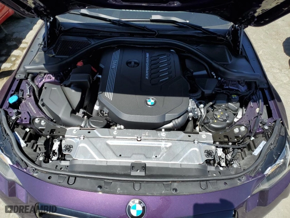 2022 BMW 2 Series M240i xDrive with VIN 3MW53CM01N8C35803, listed as a Copart auction lot 55769504 with 18,921 mi miles. Bid and sale history available at carsss.com. Image 11.