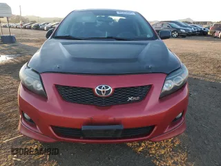 2009 Toyota Corolla XRS with VIN 1NXBE40E09Z159860, listed as a Copart auction lot 42563605 with 183,694 mi miles and Salvage Title. Bid and sale history available at carsss.com. Image 5.