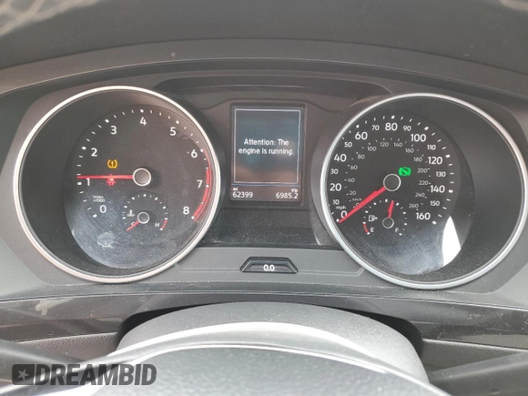 2021 Volkswagen Tiguan SE z VIN 3VV3B7AX4MM075946, wystawiony jako Copart lot #54315625 z przebiegiem 62 399 mil mil oraz Szkoda całkowita • Salvage title. Historia ofert i sprzedaży dostępna na DreamBid. Obrazek 9.
