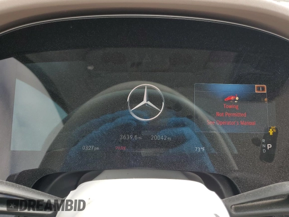 2023 Mercedes-Benz EQS 580 z VIN 4JGDM4EB8PA010847, wystawiony jako Copart lot #49866615 z przebiegiem 20 042 mil mil oraz Szkoda całkowita • Salvage title. Historia ofert i sprzedaży dostępna na DreamBid. Obrazek 9.