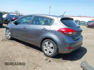 2016 Kia Forte 5-Door LX with VIN KNAFK5A81G5654585, listed as a IAAI auction lot 42103861 with 201,547 mi miles. Bid and sale history available at carsss.com. Image 3.