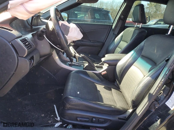 2016 Honda Accord Sedan Sport with VIN 1HGCR2F54GA227120, listed as a Copart auction lot 48806605 with 201,514 mi miles and Salvage Title. Bid and sale history available at carsss.com. Image 7.