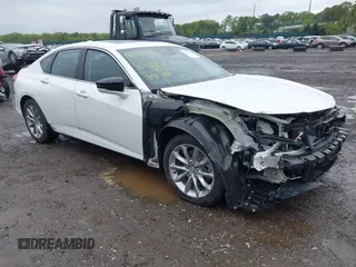 2023 Acura TLX with VIN 19UUB5F37PA007088, listed as a IAAI auction lot 42264884 with 1,573 mi miles and . Bid and sale history available at DreamBid. Image 1.