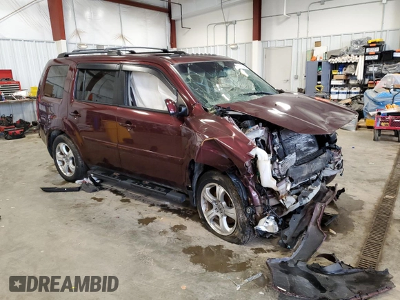 2013 Honda Pilot EX-L z VIN 5FNYF4H54DB037892, wystawiony jako Copart lot #58412945 z przebiegiem Nie podano mil oraz Nie do naprawy • Non repairable. Historia ofert i sprzedaży dostępna na DreamBid. Obrazek 4.