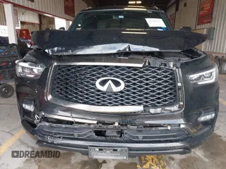 2020 Infiniti QX80 LUXE with VIN JN8AZ2NF3L9700036, listed as a IAAI auction lot 41704457 with 65,848 mi miles. Bid and sale history available at carsss.com. Image 12.