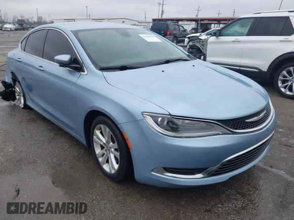 2015 Chrysler 200 Limited z VIN 1C3CCCAB8FN712908, wystawiony jako IAAI lot #41586183 z przebiegiem 194 890 mil mil oraz . Historia ofert i sprzedaży dostępna na DreamBid. Obrazek 1.
